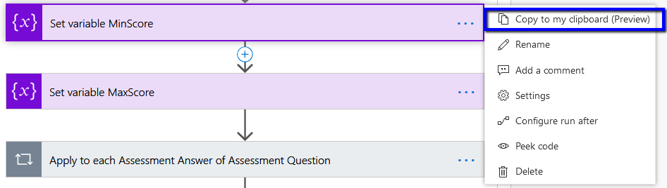 Power Automate: The template validation failed: ‘The repetition action ...